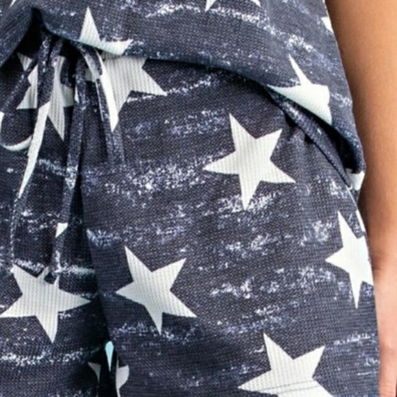 Star Print Short Set - Picture 11 of 11